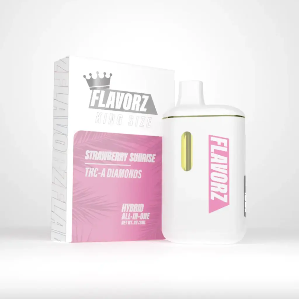 Flavorz King Size Strawberry Sunrise 2g Disposable