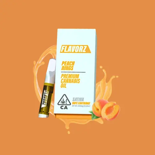 Flavorz Carts Peach Rings 1000mg 