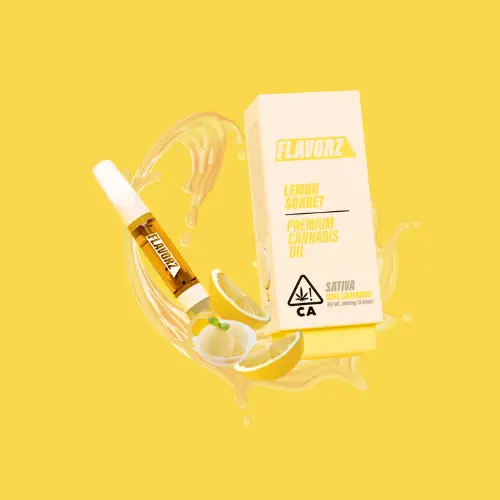 Flavorz Carts Lemon Sorbet 1000mg