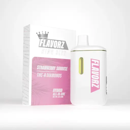 Flavorz King Size Strawberry Sunrise 2g Disposable
